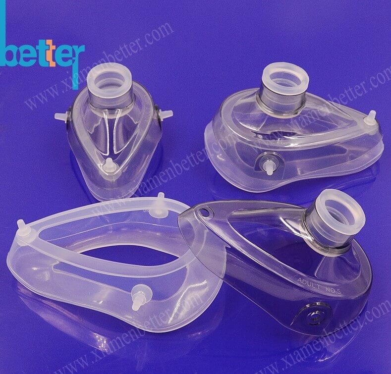 可重复使用硅胶面罩